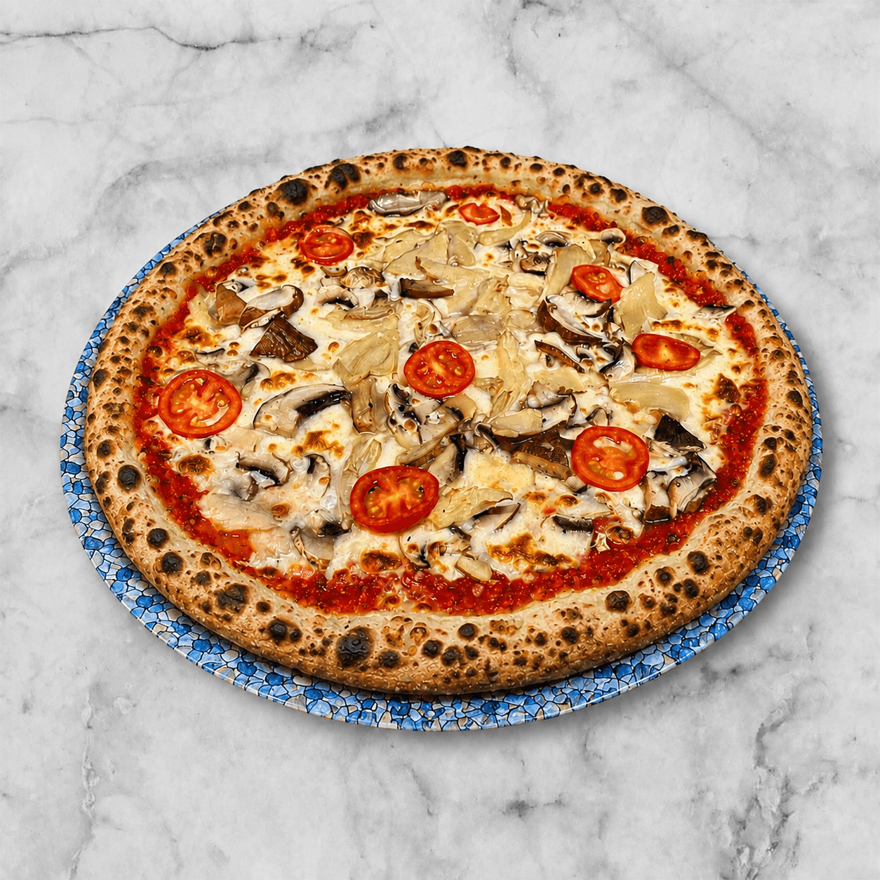 Dağ Mantarlı Pizza